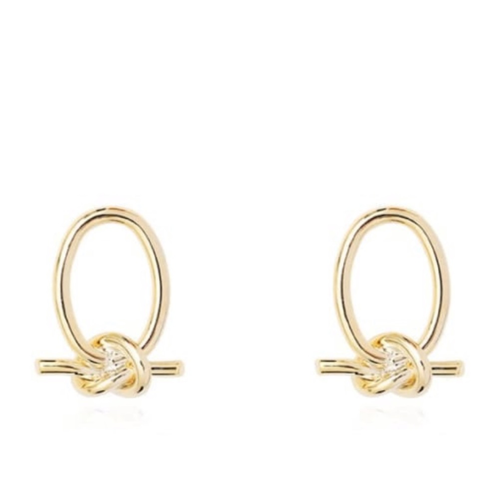 Gold Earrings - Picture 2 of 3